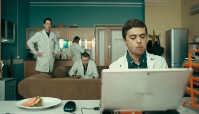 Момент из 10 серии 8 сезона